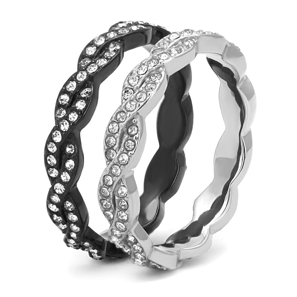 Women Synthetic Crystal Rings