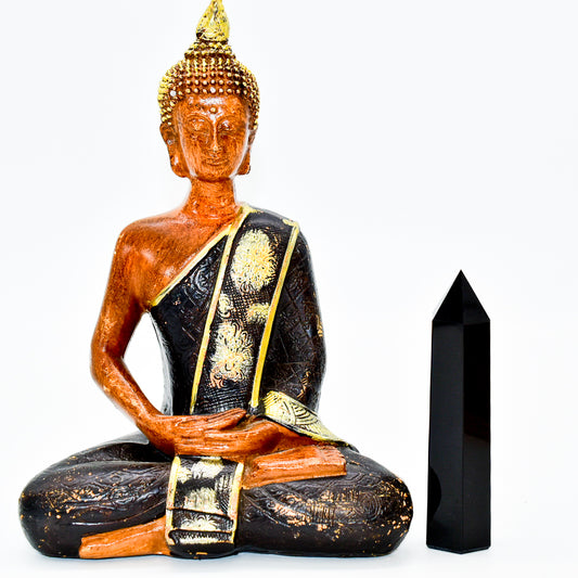 Black Onyx Crystal Point