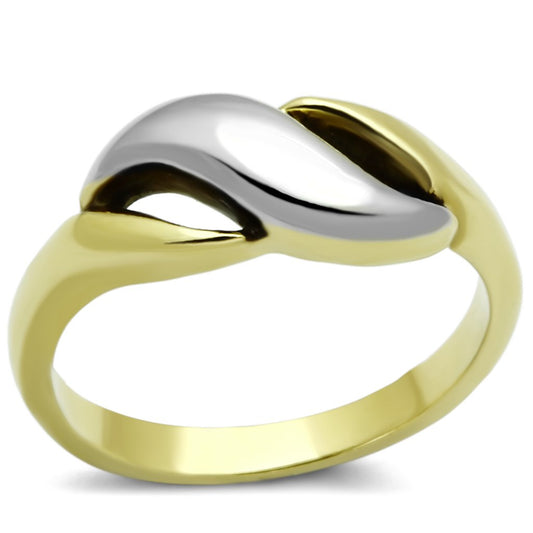 Women's Gold (Ion Plating) Stainless Steel Ring